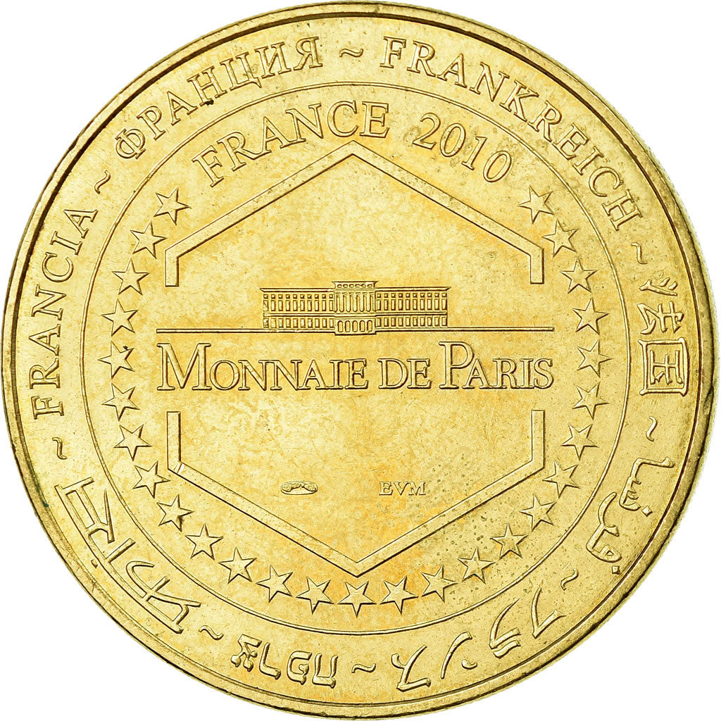 France, Token, Touristic token, Bordeaux - Place de la Bourse, 2010, MDP