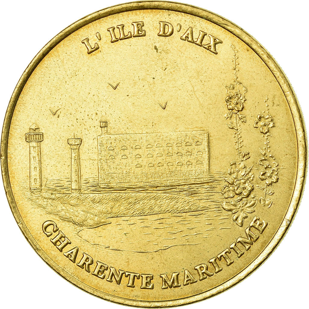 France, Token, Touristic token, L'Ile d'Aix, Charente Maritime, 2001, MDP