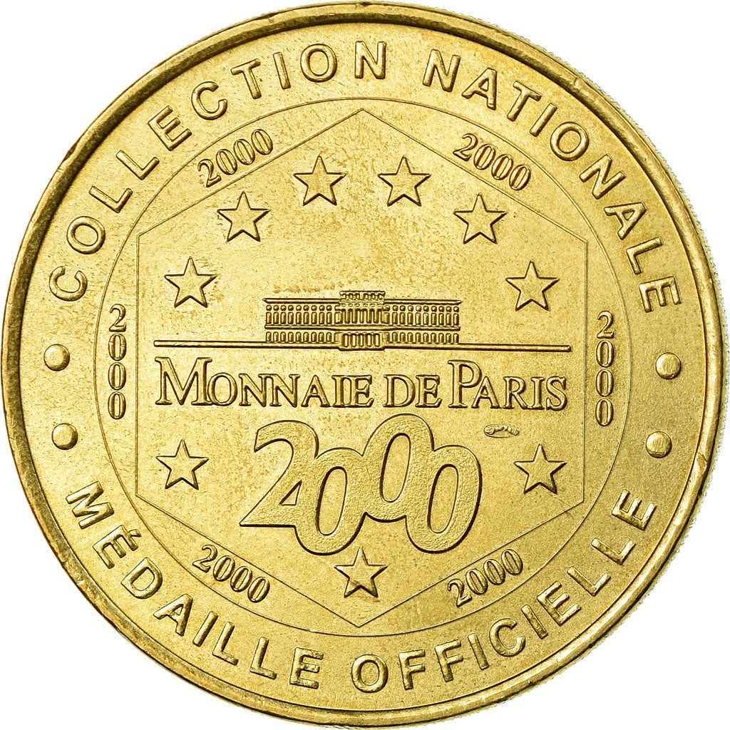 France, Token, Touristic token, Chaudes-Aigues, 2000, MDP, EF(40-45)