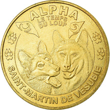France, Token, Touristic token, Saint-Martin de Vésubie - Scénoparc - le temps