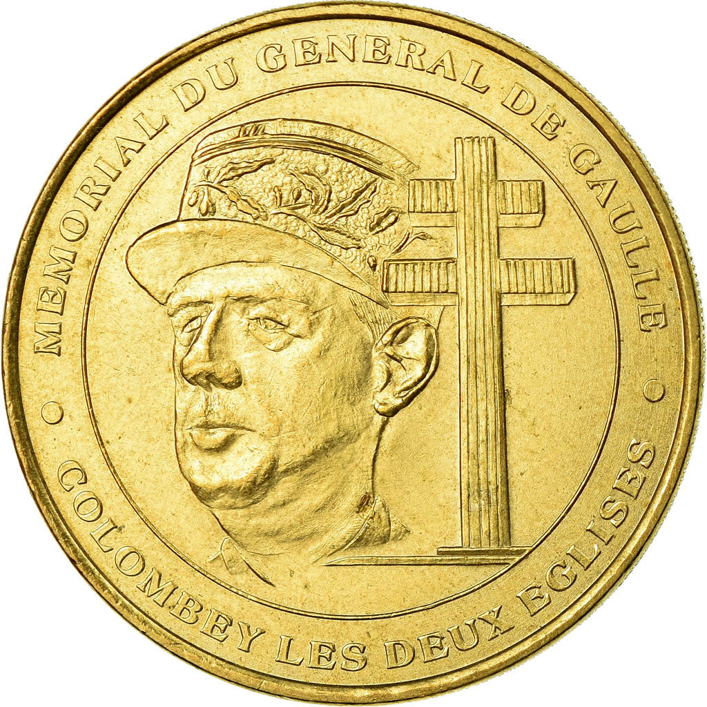 France, Token, Touristic token, Colombey Les Deux Eglises -  Mémorial n°1 -
