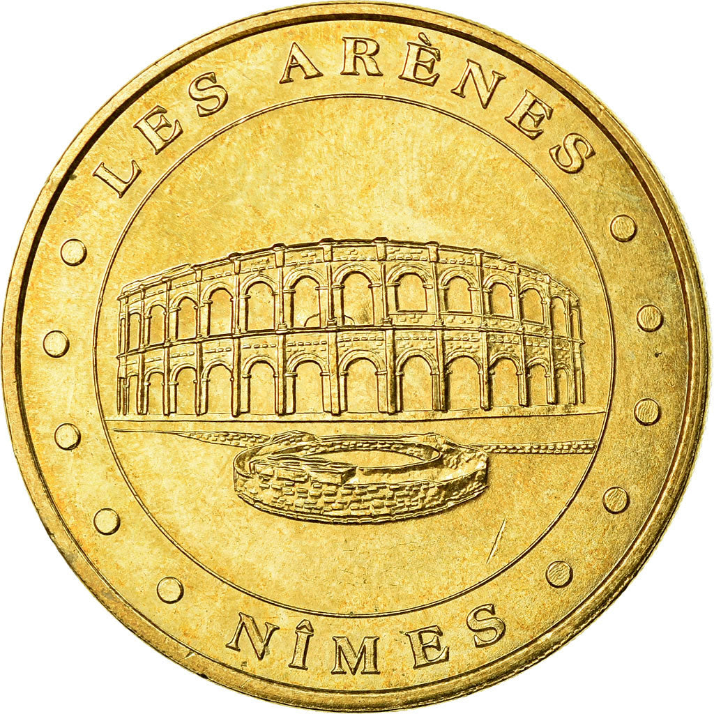France, Token, Touristic token, Nimes - Les Arènes n°2, 2007, MDP, EF(40-45)