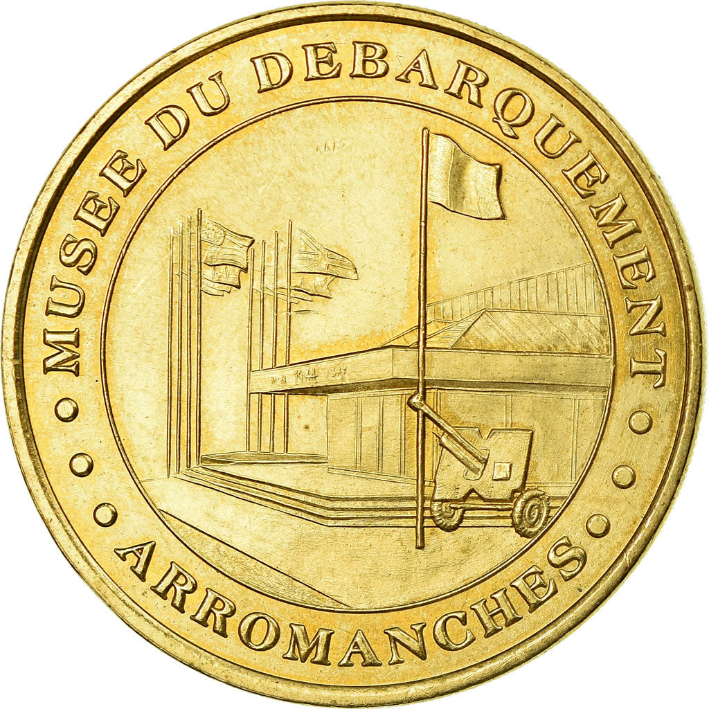 France, Jeton, Jeton Touristique, Arromanches - Musée du Débarquement n°1
