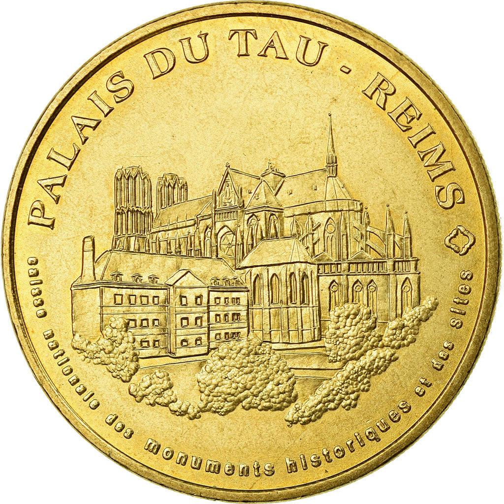 France, Token, Touristic token, 51/ Palais du Tau - Reims, 1998, MDP, EF(40-45)