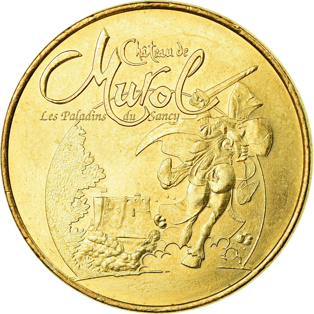 France, Token, Touristic token, Murol - Le château n°2 - les Paladins, 2009