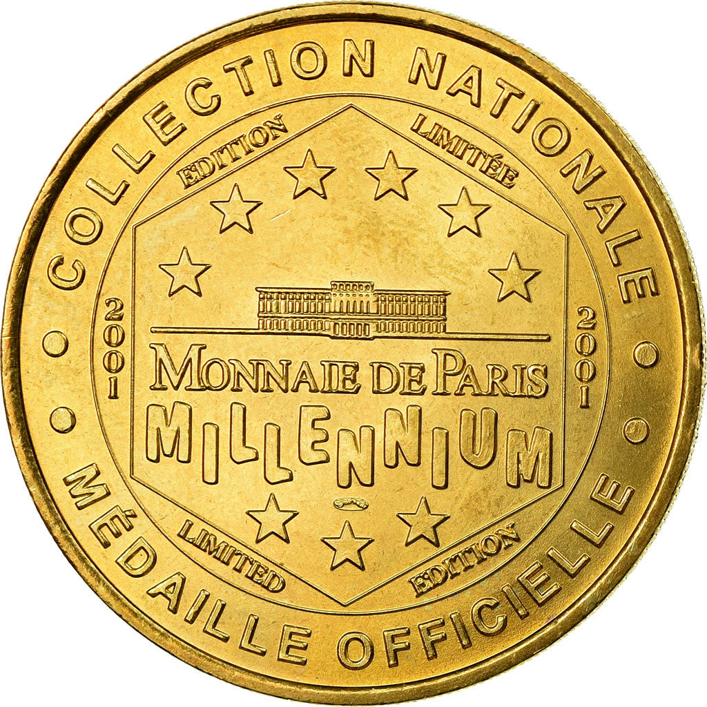 France, Token, Touristic token, Chantilly - Chateau n°1, 2001, MDP, EF(40-45)