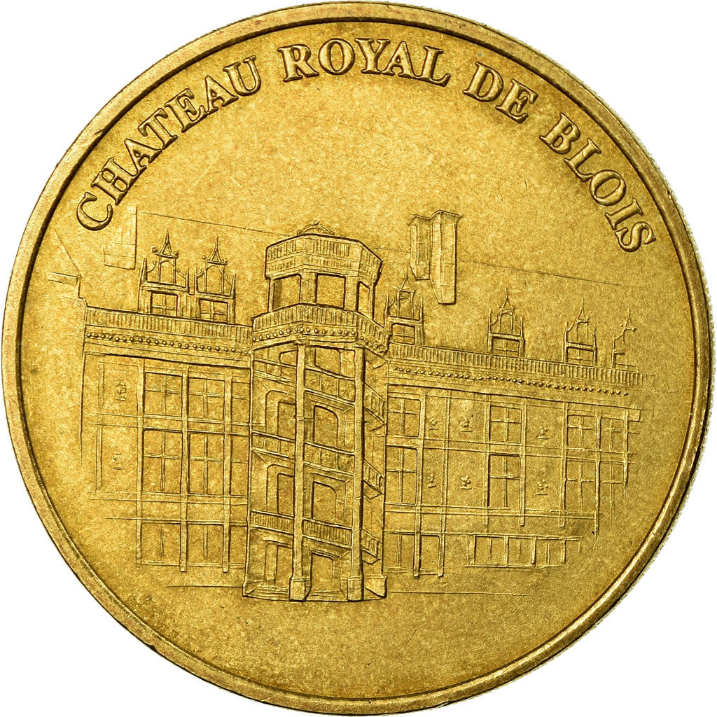 France, Token, Touristic token, Blois - Château royal - face simple, 1999, MDP