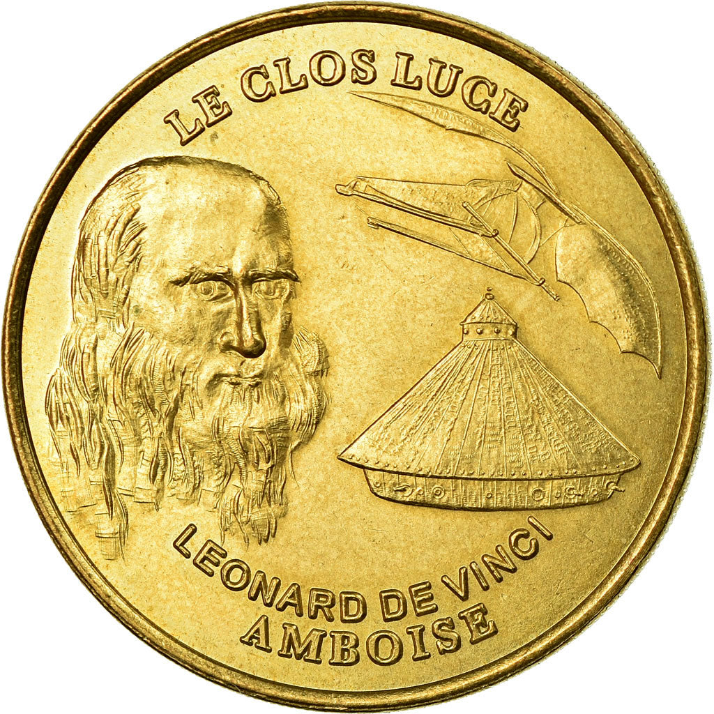 France, Token, Touristic token, Amboise - Le Clos Lucé, 2000, MDP, EF(40-45)