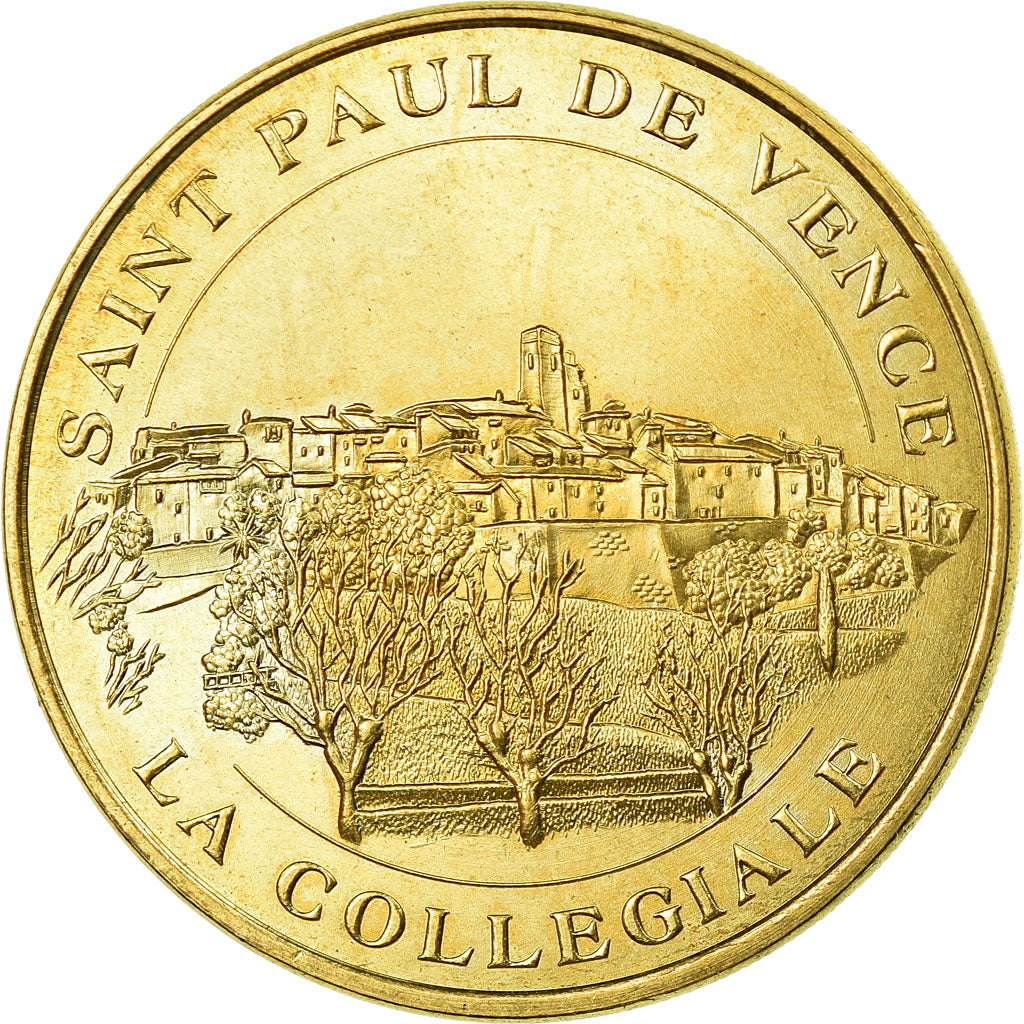 France, Token, Touristic token, Saint-Paul de Vence - Collégiale n°1, 1999