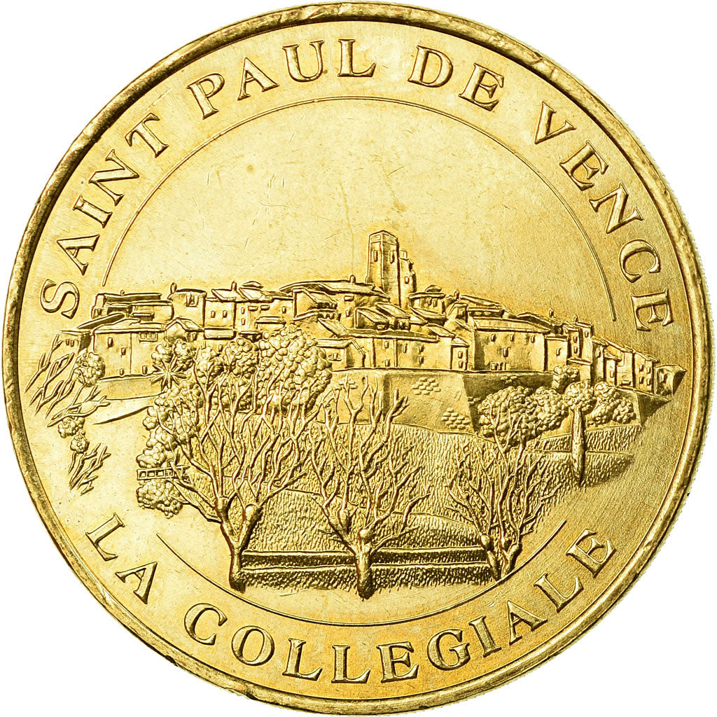 Frankreich, Token, Touristic token, Saint-Paul de Vence - Collégiale n°1