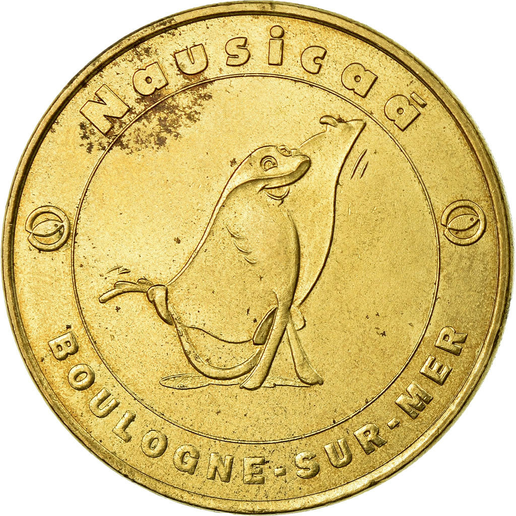 Frankrijk, Token, Toeristisch fiche, Boulogne-sur-Mer -Nausicaa n°2, 1998, MDP