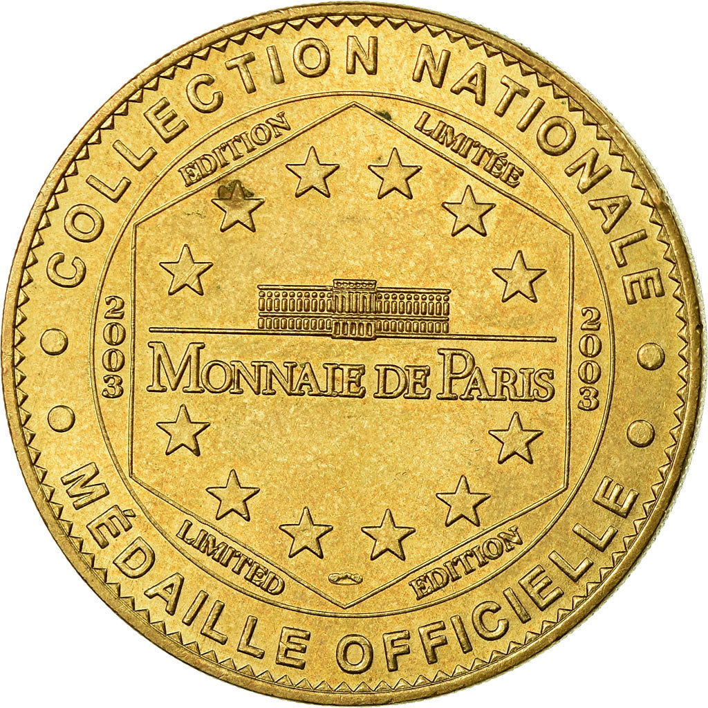 France, Token, Touristic token, Paris - Sainte Chapelle, 2003, MDP, EF(40-45)