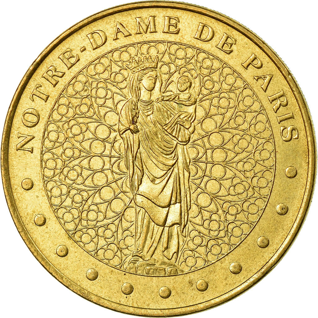 Frankrijk, Token, Toeristisch fiche, Paris - Notre Dame - Vierge à l'enfant
