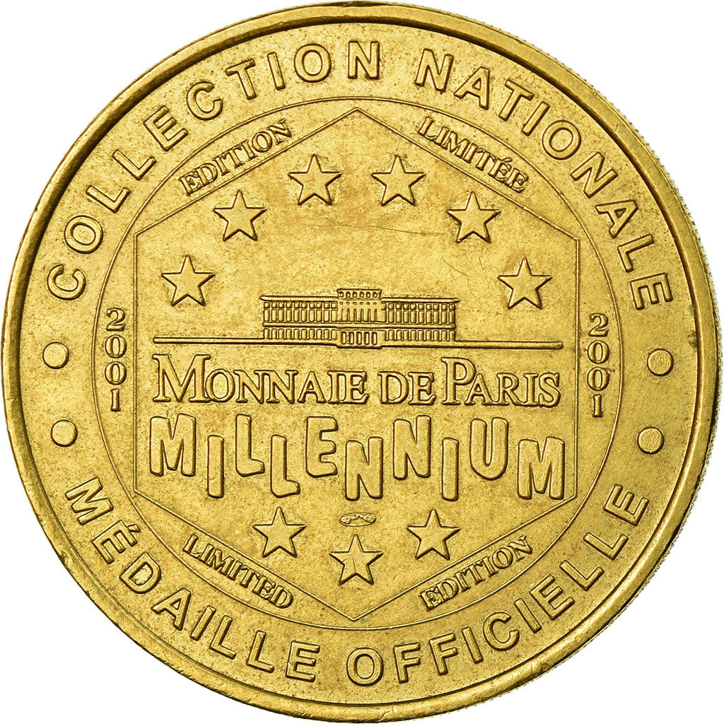 France, Token, Touristic token, Paris - L'Arc de Triomphe, 2001, MDP, EF(40-45)