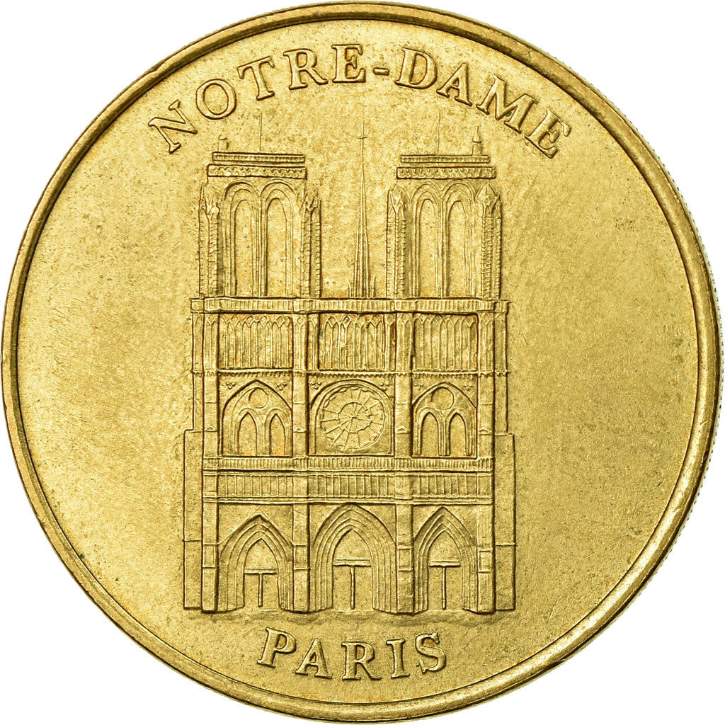 France, Token, Touristic token, Paris - Notre Dame n°1, 2002, MDP, EF(40-45)