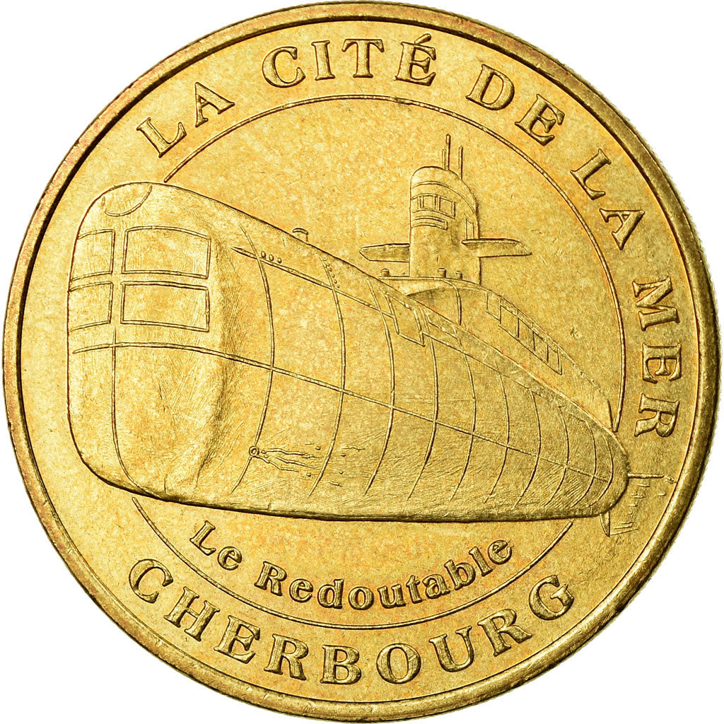 Frankrijk, Token, Toeristisch fiche, Cherbourg - Cité de la Mer n°2 - le
