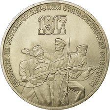 Moneta, Russia, 3 Roubles, 1987, Saint-Petersburg, AU(55-58), Miedź-Nikiel