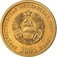 Münze, Transnistrien, 50 Kopeek, 2005, Saint-Petersburg, UNZ, Aluminum-Bronze