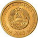 Coin, Transnistria, 25 Kopeek, 2005, MS(63), Bronze Plated Steel, KM:52a