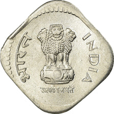 Coin, INDIA-REPUBLIC, 5 Paise, 1988, MS(63), Aluminum, KM:23a