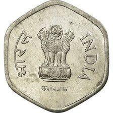 Coin, INDIA-REPUBLIC, 20 Paise, 1987, AU(55-58), Aluminum, KM:44