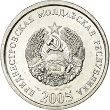 Moneta, Transnistria, 5 Kopeek, 2005, SPL, Alluminio, KM:50
