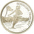 Moneda, Francia, Ice Skating Couple, 100 Francs, 1989, BE, EBC+, Plata, KM:972