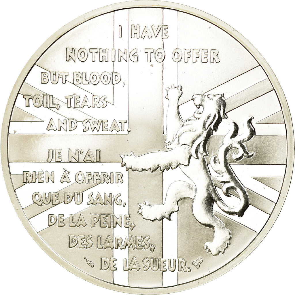 Coin, France, Churchill, 100 Francs, 1994, BE, MS(65-70), Silver, KM:1037