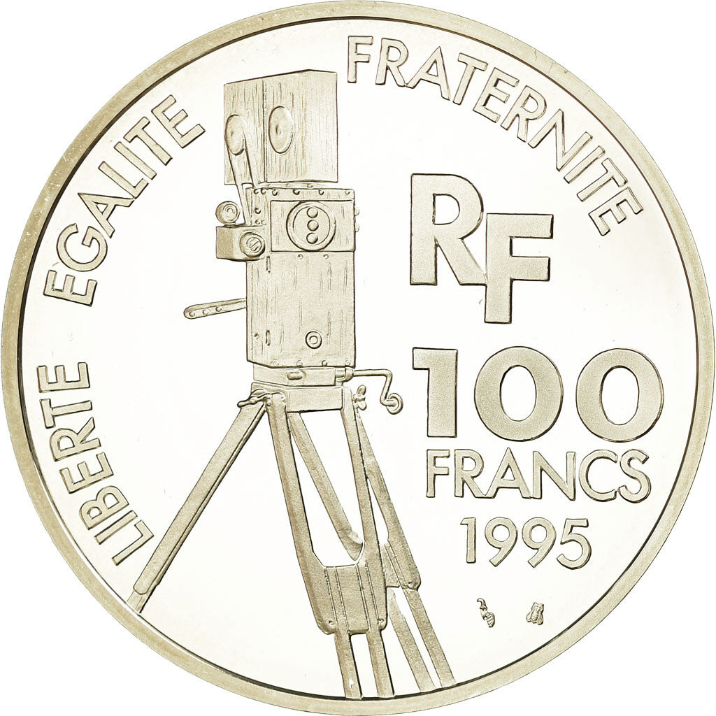 Coin, France, Arletty, 100 Francs, 1995, Paris, BE, MS(63), Silver, KM:1945