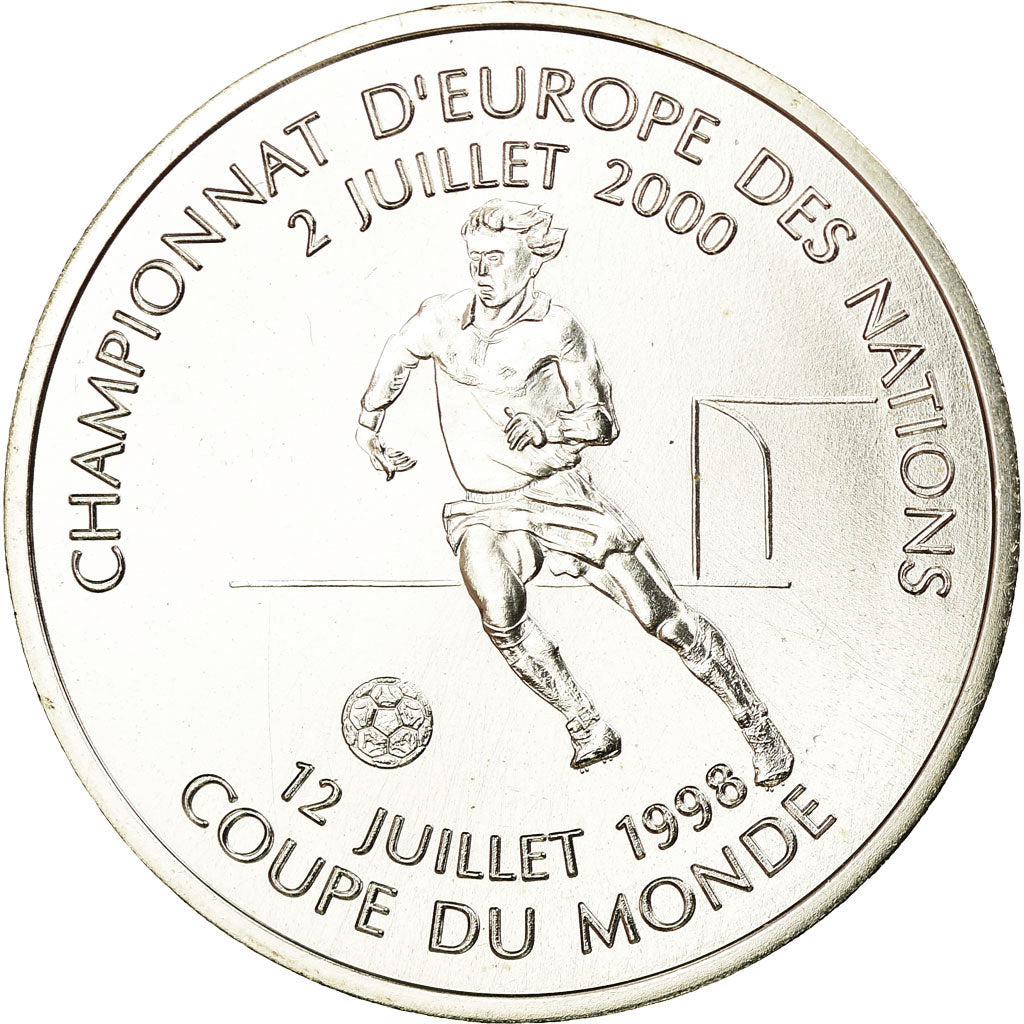 Coin, France, Football - Double victoire, Franc, 2000, Paris, BU, MS(65-70)
