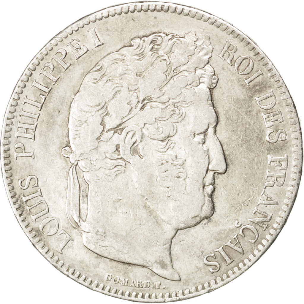 FRANCE, Louis-Philippe, 5 Francs, 1834, La Rochelle, KM #749.5, EF(40-45),...