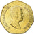 Moneda, Jordania, Abdullah II, 1/4 Dinar, 2009/AH1430, MBC, Níquel - latón