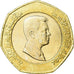 Coin, Jordan, Abdullah II, 1/2 Dinar, 2009/AH1430, MS(63), Bi-Metallic, KM:79