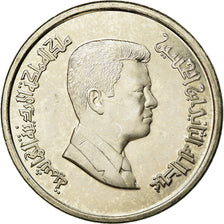 Coin, Jordan, Abdullah II, 10 Piastres, 2009/AH1430, MS(63), Nickel plated