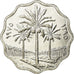 Coin, Iraq, 5 Fils, 1975/AH1395, MS(63), Stainless Steel, KM:141