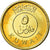 Coin, Kuwait, Jabir Ibn Ahmad, 5 Fils, 1997/AH1417, MS(63), Nickel-brass, KM:10