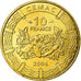 Coin, Central African States, 10 Francs, 2006, Paris, MS(63), Brass, KM:19