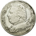 Moneda, Francia, Louis XVIII, Louis XVIII, 5 Francs, 1815, Limoges, BC+, Plata