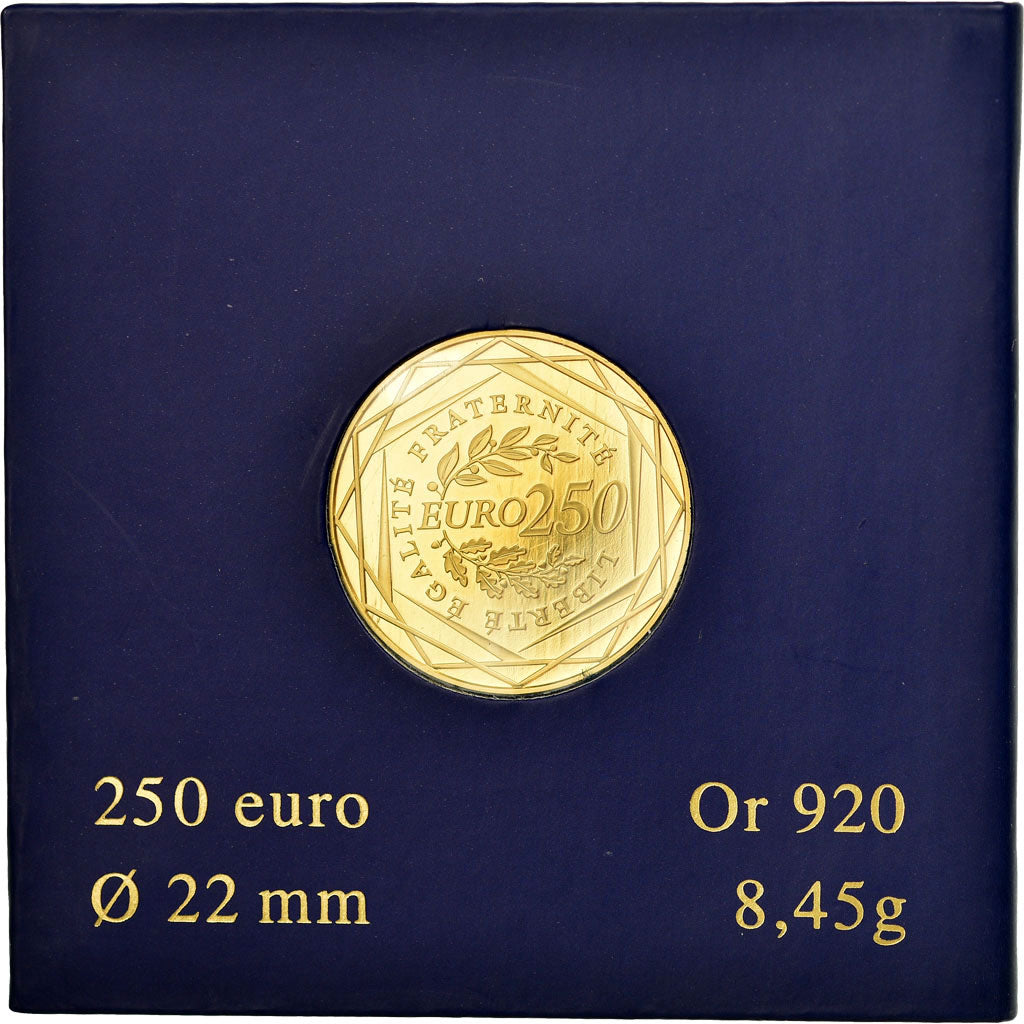France, 250 Euro, 2009, FDC, Or, Gadoury:EU340, KM:1583