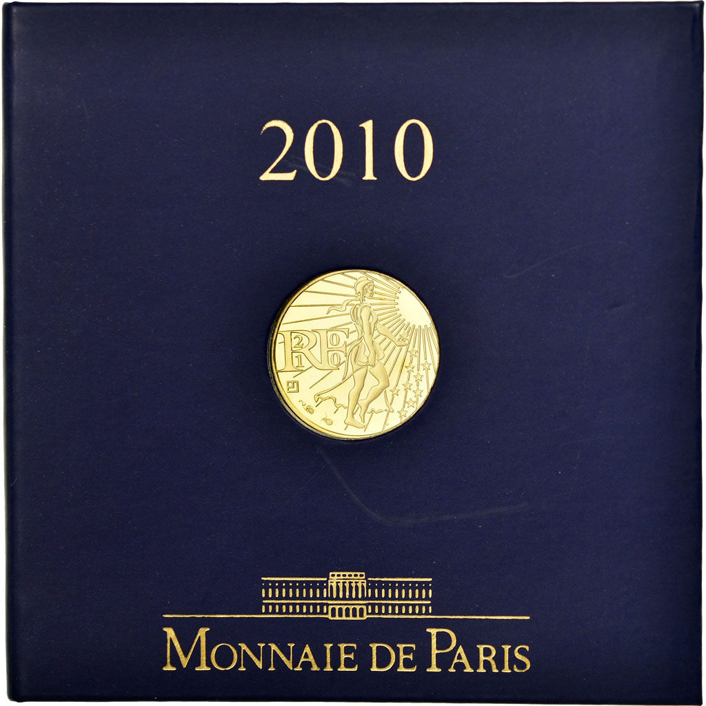France, 100 Euro, 2010, FDC, Or, Gadoury:EU401, KM:1536