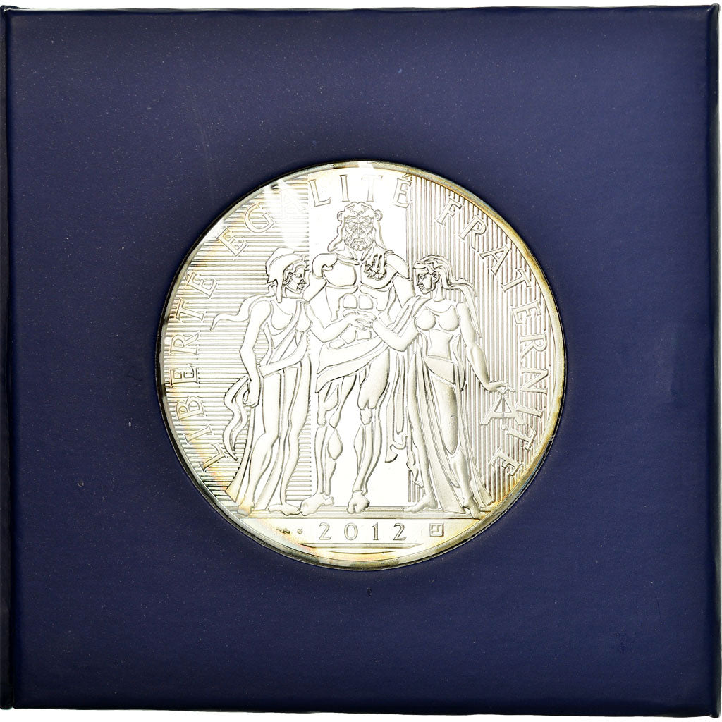 Francia, 100 Euro, 2012, FDC, Plata, KM:1724
