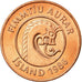 Coin, Iceland, 50 Aurar, 1986, MS(63), Bronze Coated Steel, KM:26a