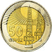 Coin, Azerbaijan, 50 Qapik, Undated (2006), MS(63), Bi-Metallic, KM:44