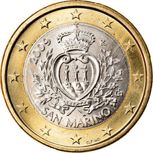 Coin, San Marino, Euro, 2009, Rome, MS(65-70), Bi-Metallic, KM:485