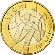 Finlande, 5 Euro, Provinces - Karelia, 2011, SUP, Bi-Metallic, KM:159