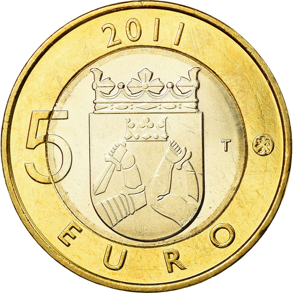 Finlande, 5 Euro, Provinces - Karelia, 2011, SUP, Bi-Metallic, KM:159