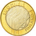 Finlandia, 5 Euro, Provinces - Uusimaa, 2011, SPL-, Bi-metallico, KM:160