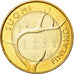 Finlandia, 5 Euro, Provinces - Lapland, 2011, EBC, Bimetálico, KM:170