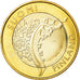 Finlandia, 5 Euro, Provinces - Finland proper, 2011, SPL-, Bi-metallico, KM:158