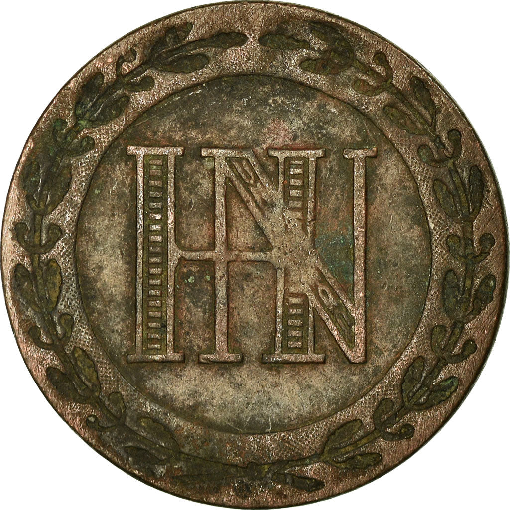 Monnaie, Etats allemands, WESTPHALIA, Jerome, 5 Centimes, 1812, TB, Cuivre